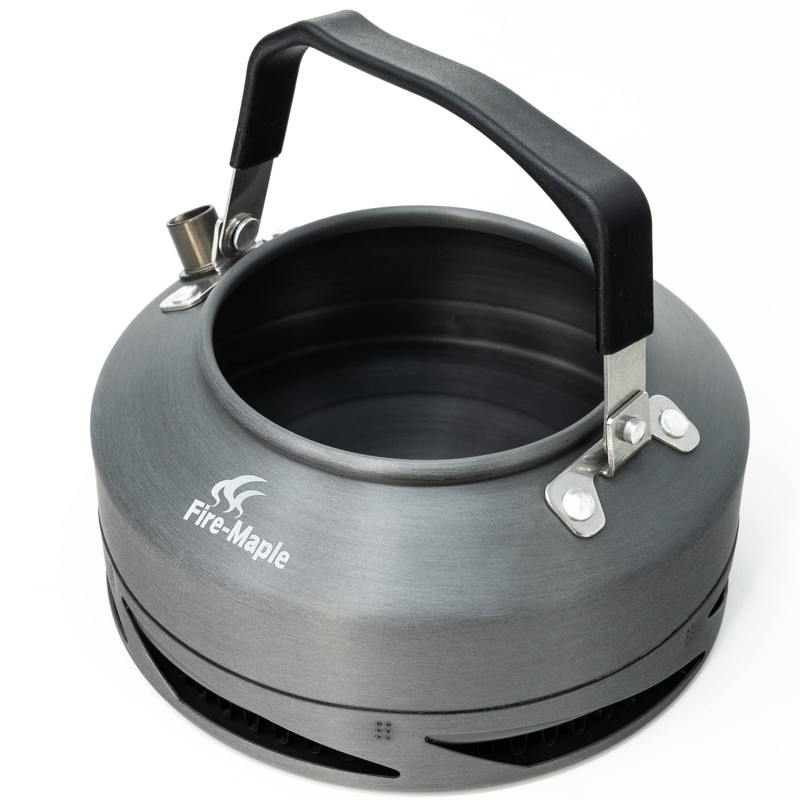 Fire-Maple Camping Kettle Anodised Aluminium 0.8 L FMC-XT1 Black