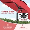 Tempera 7.5ft Patio Market Outdoor Table Umbrella with Push Button