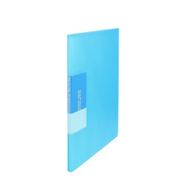 Boughton Japan FCB-B5-20CB Slim Clear Book B5, 20 Pockets, Blue