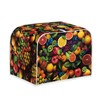 ASQVTIFE Toaster Covers 4 Slice Wide Slot Fresh Fruits Print