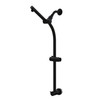 Westbrass SB1520-62 Drill-Free 21" Adjustable Height Shower Head and Handheld