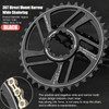 Risegun Bicycle Chainring 36T Narrow Wide Chainring for 8, 9,