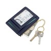 Cynure Women's Card Holder Coin Changes Purse Keyring with ID