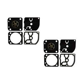 Carburetor Gasket and Diaphragm Kit Replaces ZAMA GND-51 For ZAMA C1Q carburetor Stihl FS45 FS75 FS80 FS85 HS75 HS80 HS85 (Pack of 2)