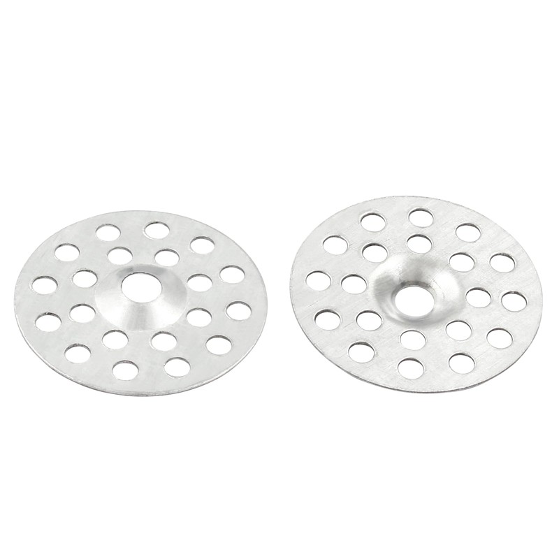 Coufce 100pcs 1 inch Plaster Washers Zinc Metal Washer, Plaster