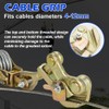 Zipline Tensioning Kit, Cable Winch Puller with Cable Grip Steel