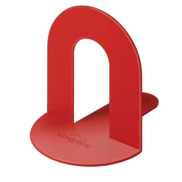 IF The Pop-Up Book End, Single Bookend, Contemporary Colours - Red