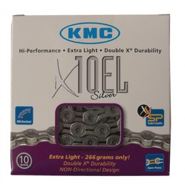 KMC Chain X-10 El Gear Chain Silver