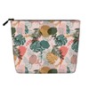 MINIOZE Palm Trees Pink Tropical Hawaii Makeup Bag Travel Cosmetic