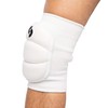 StrictlyStability Rodilleras de voleibol blanco que absorben los golpes, suaves