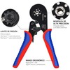 Kit Pinza Crimpadora 1800 Terminales Profesional Hsc8 6-4a Con Ferrules