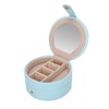 Jewelry Box PU Portable Multi Functional Jewelry Ring Earrings Storage