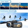 Yuejewlry 8K 64MP Camcorder Video Camera 18X Digital Zoom YouTube