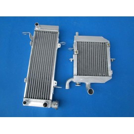 Aluminum radiator & hose for Honda VFR400R NC30 1989-1992 / RVF400 NC35 1994-1996 (RED)