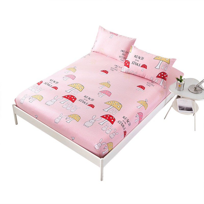 100% Cotton Soft Comfortable Breathable Fitted Sheet (150*200cm)