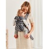 BabyBjörn Baby Carrier Mini, Anthracite/Landscape Print, Cotton | Newborn Carrier