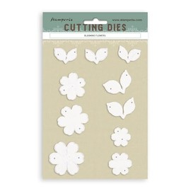 Stamperia - Cutting Dies for Scrapbooking, Albums, Card Making, Bullet Journalling and More, Create Decorations with Natural Elements, Perfect for Crafts and Gifting (A6) (Timeless, Blooming Flowers)