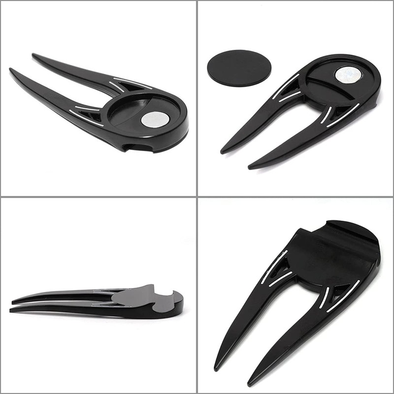 VANANA Golf Double Prong Divot Tool Pitch Mark Repair Tool
