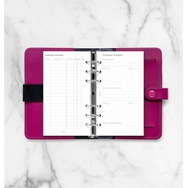 Filofax Travel Planner Refill, Personal Size Organizer, 6.73-inches Height, White, B132928
