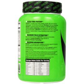 Species Nutrition Isolyze Whey Protein Powder, 100% Whey Isolate Protein, Whey Protein for Muscle Building, 27.5g Protein Per Scoop, No Sugar & Low Fat Protein (Vanilla Peanut Butter, 22 Servings)