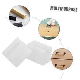 Veemoon 6pcs Silicone Anti-Collision Corner Drawer Pulls Child Proof Corner Guards Anti-Collision Corner Covers Corner Protector Safe Corner Guards Furniture Baby Table