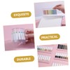 NUOBESTY Book Supplies Compact Sticky Tabs Portable Reading Flags 6
