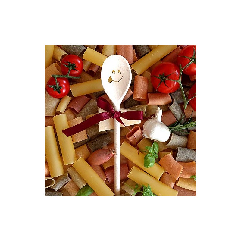 HOFMEISTER® Cooking Utensils Spoon or Spatula with Wooden Motif (Oval