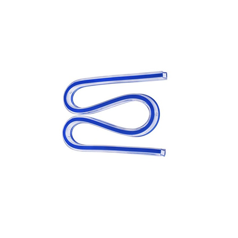 60 cm Flexible Curve Ruler, Round Ruler Sewing, Flexible Curves