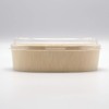 KAYU PACKAGE Oval DAEN Wooden Containers, Medium, 4.7 x 6.7