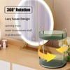 Growsun Rotating Makeup Organizer for Vanity 2 Tier Lazy Susan