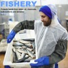 Shellwei 4 Pairs Chemical Resistant Rubber Gloves 27" Heavy Duty
