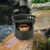 Spirit Burner Copper Windproof Portable Aluminium Alloy Alcohol Backpacking Stove