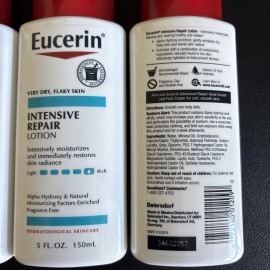 Eucerin 4x Eucerin Intensive Repair Lotion 5 Fl Oz Very Dry Flaky Skin New