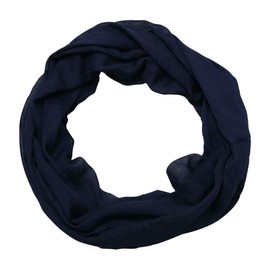beybey® Fashionable tube scarf for women, practical loop scarf for versatile styles, loop scarf for women, navy