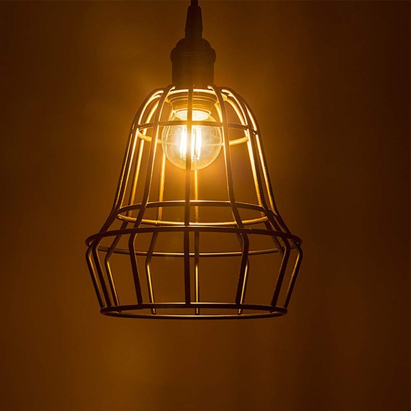 Lxcom Lighting Dimmable 1W G40/G14 Edison LED Filament Globe Light