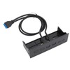 TXD167 5.25 Inch Front Panel USB Hub Dual Port 5Gbps