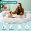 JOLLYVOGUE Human Dog Bed for Adults and Pets, Ultra-Soft Plush