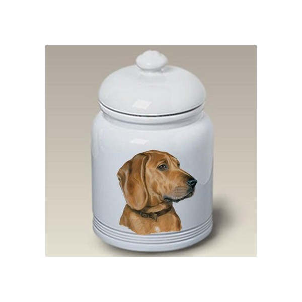 Best of Breed Red Bone Coon Dog - Linda Picken Treat Jar