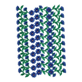 Tofficu 10pcs Flower Applique Iron-on Patches Embroidered Clothing Patches DIY Decorative Stickers