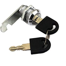 Doutop Cam Lock Key Cabinet Lock Cupboard Locks for Mailbox Drawer Kitchen Cupboard 16mm 20mm 25mm 30mm with 2 Keys