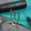 6PCS 1/4 to 4mm Bit Adapter, Hex Screw Driver Bit