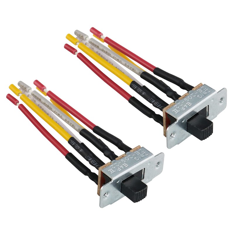 ZZLZX 2PCS 6A 125V, 3A 250V 6 Pin Canal Ceiling
