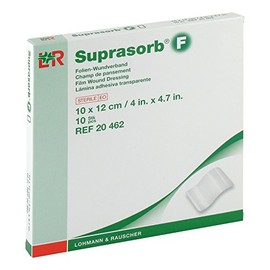 SUPRASORB F Folien Wundverb.10x12cm 20462, 10 St