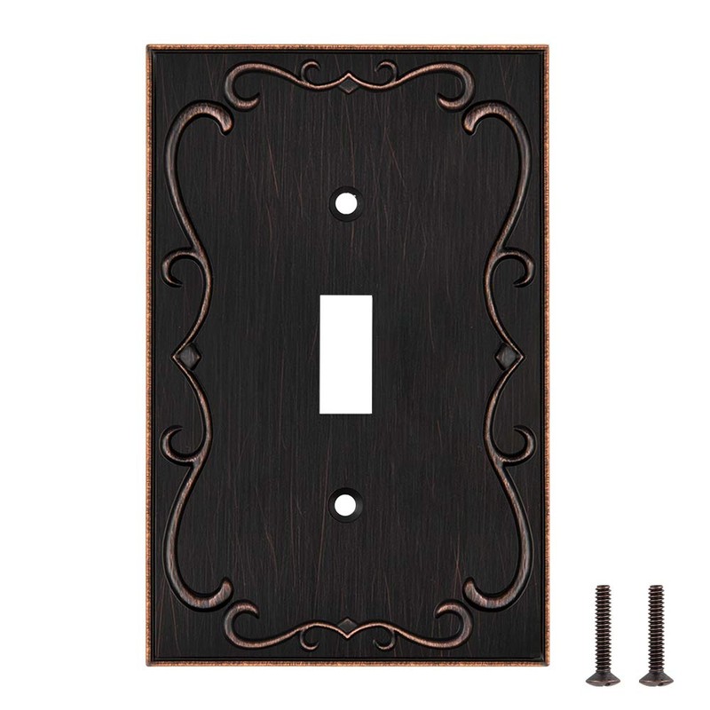 French Cabriole Decorative Wall Plate Switch Plate Outlet Cover (Single