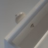 Knober 10 x Furniture Knobs Ceramic in Taupe White Grey