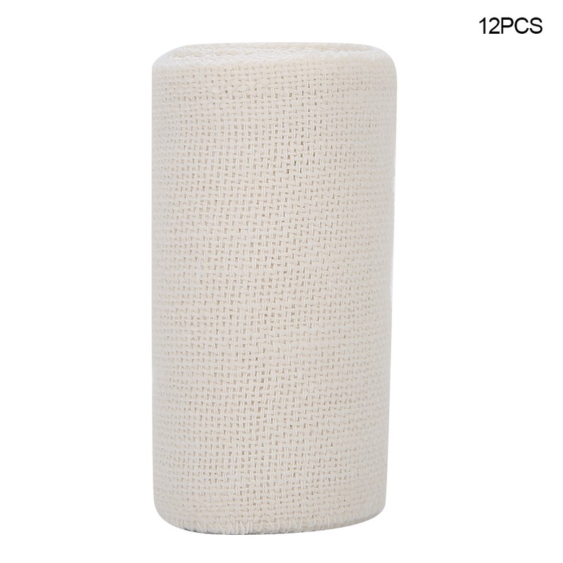 12 Roll 75 x 4500mm Gauze Skin Friendly Bandage Elastic