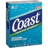Coast Deodorant Soap Bars 8 Pack Classic Pacific Force Scent