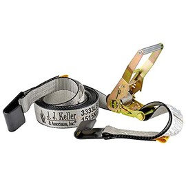 Heavy Duty Rachet Strap, Flat Hook, 2” x 18’, 3,333lbs Safe Working Load