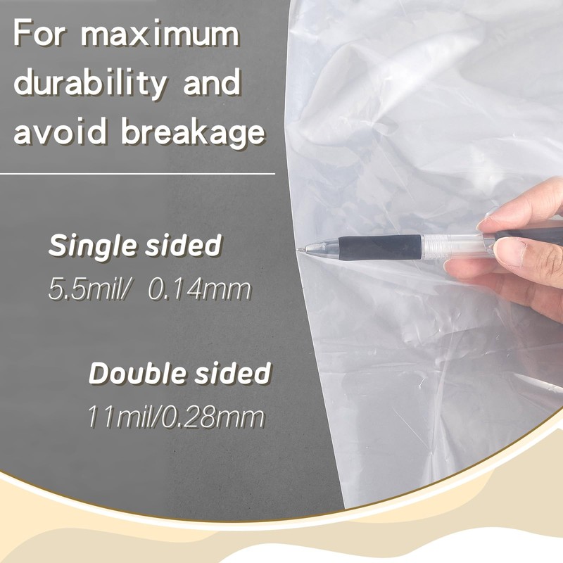 Colarr 15 Pieces Dust Collector Bags 39.37 x 31.5 Inch