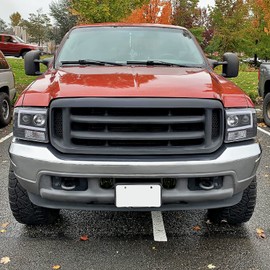 SPEC-D TUNING Smoke Fog Lights Compatible with 1999-2004 Ford F-250, F-350 Super Duty, 2000-2004 Excursion, L+R Pair Assembly